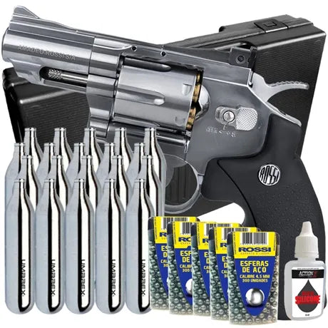 REVÓLVER CO2 4.5 + NOTA FISCAL