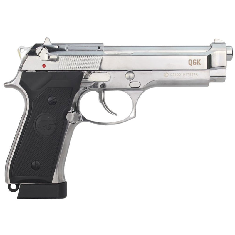 PISTOLA CO2 BERETTA M92 FULL METAL BLOW BACK CROMADA 4.5MM