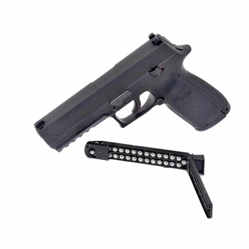 Kit Pistola Chumbinho Sig Sauer P320 Co2 Blowback 4,5mm
