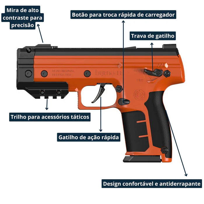 Byrna ForceSafe Pro - Equipamento de Segurança Pessoal