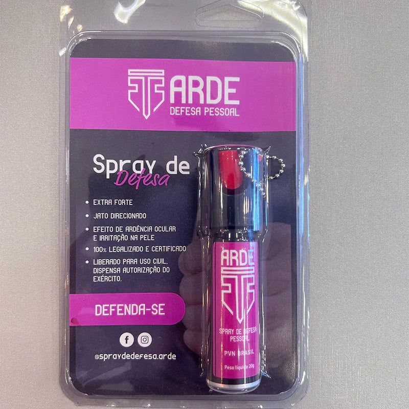 SPRAY DE DEFESA PESSOAL ARDE KIT/3