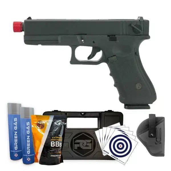Pistola Airsoft Glock 18 Rossi R18 Metal Full Auto Blowback Super Kit
