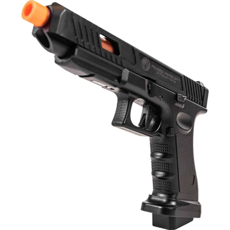 Pistola Airsoft Rossi Combat Master Glock G34 GBB 6mm Coldre