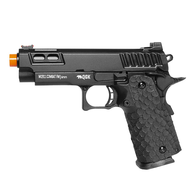 Pistola Airsoft M1911 Combat Full Metal GBB QGK 6mm