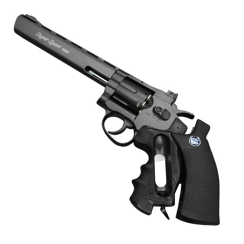 Revólver Wingun 703B 8” Metal Co2 4,5mm Super Kit